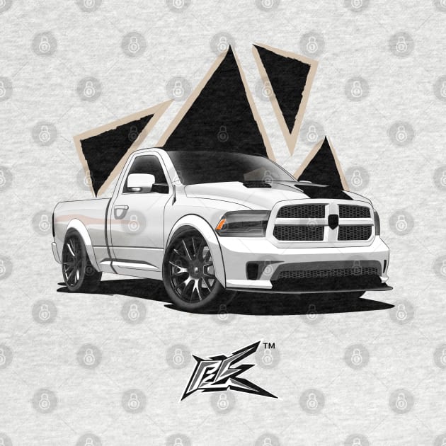 ram 1500 rt white by naquash